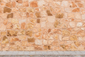 Mauerwerk Steinmauer Rustikal Hintergrund Textur