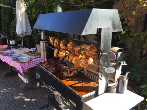 pollo allo spiedo polleria