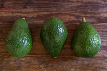 Tasty Avocado, Raw tropical food.