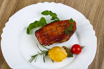 Roasted duck breast