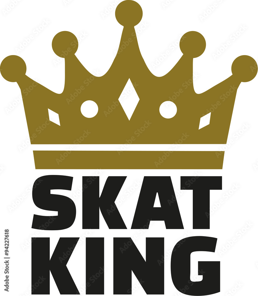 Canvas Prints Skat King