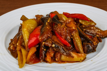 Roasted vegetables