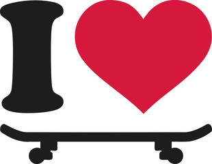 I love skateboards