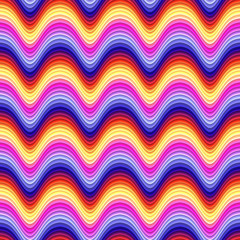 Abstract color waves background