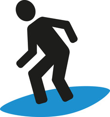Surfer pictogram