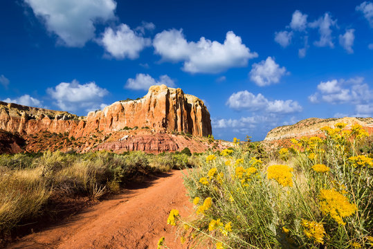 Late Day at Ghost Ranch