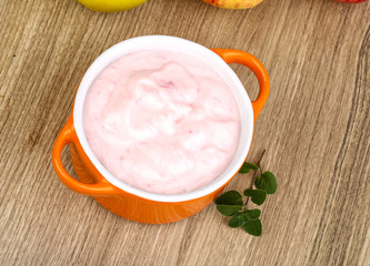Srawberry yoghurt