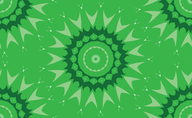 Abstract seamless background made of set of rings, vector illustration, eps10