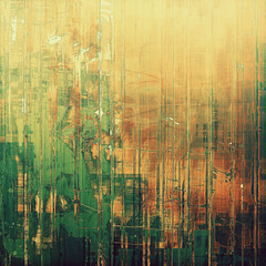 Abstract distressed grunge background. With different color patterns: yellow (beige); brown; green; gray