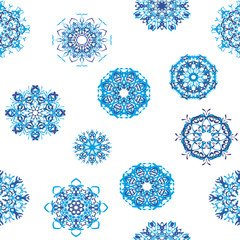 seamless pattern mandala