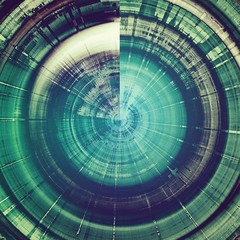 Retro background with old grunge texture. With different color patterns: yellow (beige); blue; cyan; green