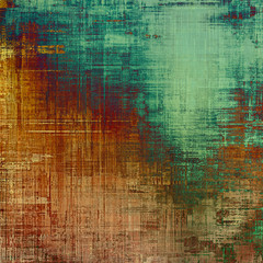 Old school textured background. With different color patterns: yellow (beige); brown; blue; green