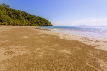 Tropical paradise beach relax zone Thailand Krabi Lanta