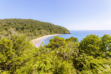 Tropical paradise beach relax zone Thailand Krabi Lanta