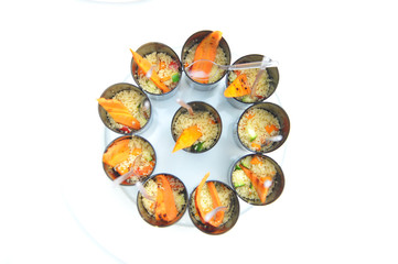 Cous cous vegetale - ricevimento