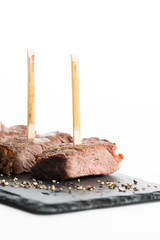 Rumpsteak Stückchen als Vorspeise