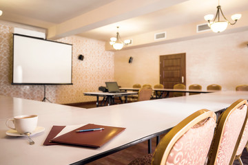 Conference room interior