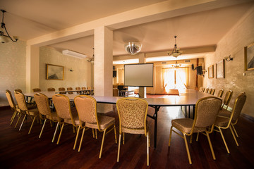 Conference room interior