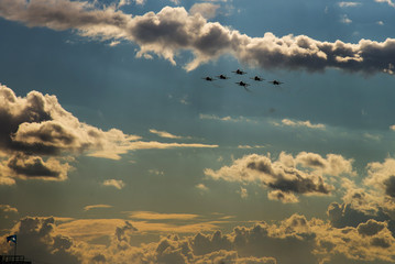 самолёты в полёте