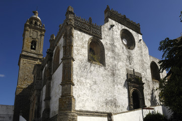 Fototapeta na wymiar Santa Maria la Coronada in Medina Sidonia, Cadiz province,Andalucia