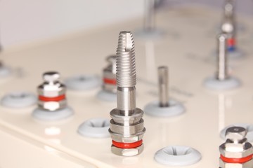 set of dental tools