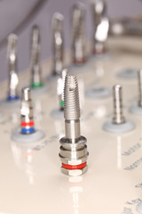set of dental tools