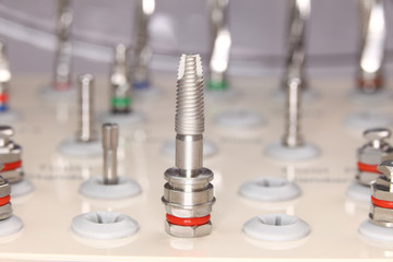 set of dental tools