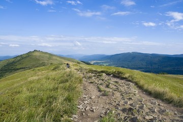 Fototapeta na wymiar Bieszczady Mountains