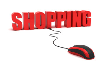 Fototapeta premium Shopping online concept