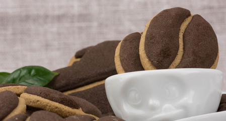 Coffee cookies