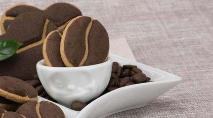 Coffee cookies