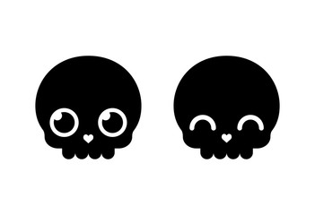 Cute Cartoon Skull