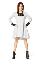 Fototapeta premium Confidence Woman Standing With Hands On Hips