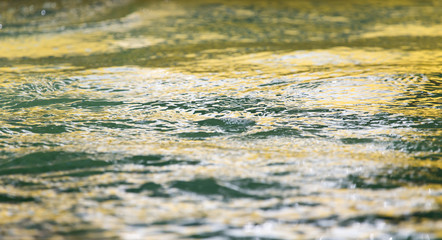 abstract surface of the water