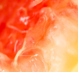 juicy peach flesh as a background. close