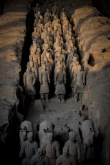 Foto op Canvas terracotta warriors © gregnoakes