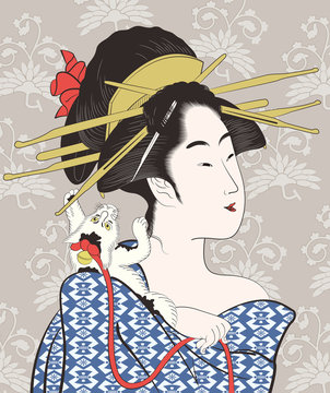 美人画 Photos Royalty Free Images Graphics Vectors Videos Adobe Stock