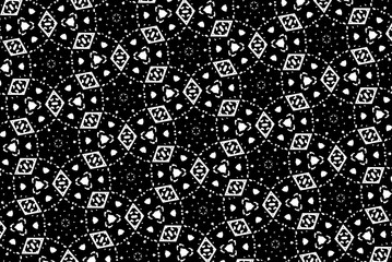 Белые и чёрные узоры. 1.15
