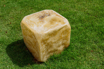 Fake rock from plastic