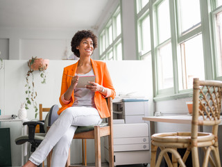 Portrait of young businesswoman