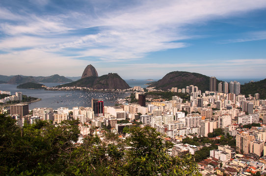 Rio de Janeiro, Botafogo, and the Sugarloaf Mountain