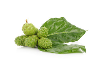 Exotic Fruit - Noni on white background