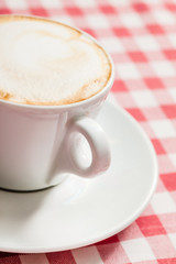 cup of cappuccino