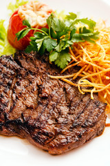 meat with vegetables