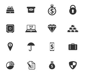Finance simply icons