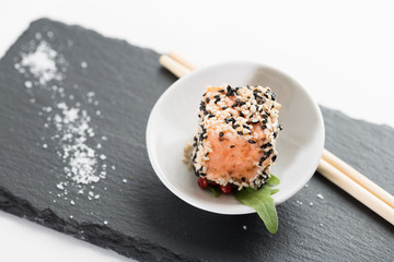 Thunfisch Sushi als Fingerfood