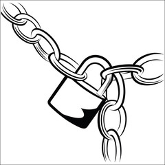 Chain and Padlock