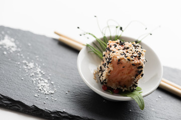 Thunfisch Sushi als Fingerfood