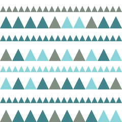 Triangles seamless background