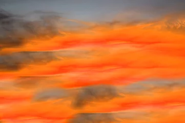 Crédence de cuisine en verre imprimé Mer / coucher de soleil A magic red sunset - background